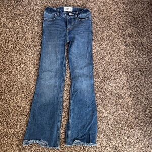 Abercrombie Kids 8/7 Long Flare Jeans